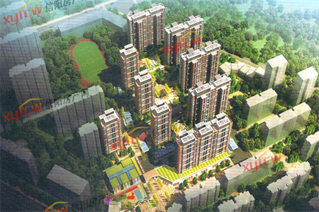 城东阳光花苑4楼，3室2厅1卫61.8万110m2出售